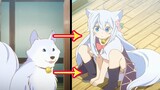 Dogs can become cute girls...? I looked at my house Erha...