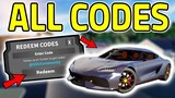 Roblox Ultimate Driving Westover Islands All New Codes! 2021 August
