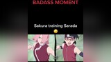 Sakura vs Sarada 😯 Sakura naruto sasuke sarada style flow badass anime manga epic viral training fyp fypシ foryou pourtoii pourtoi