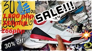 UKAY UKAY SHOES | HARRISON PLAZA at PASAY TAFT | JORDAN 3 Retro