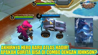 HERO BARU ATLAS - TANK MAGE DENGAN SKILL PALING EFEKTIF! APAKAH HERO INI AKAN MENJADI NEW META?