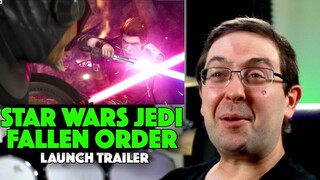 REACTION! Star Wars Jedi: Fallen Order Launch Trailer - Video Game 2019