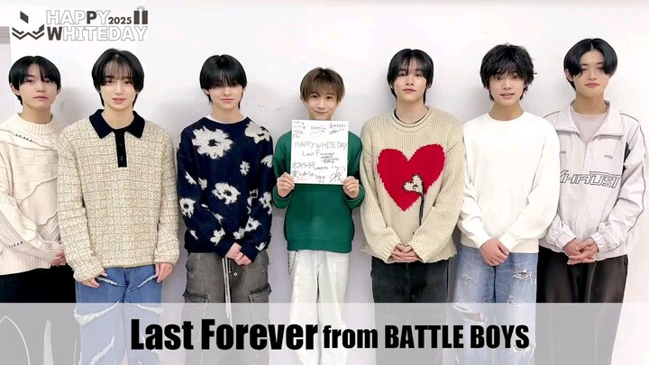 HAPPY WHITE DAY 2025 - Last Forever from BATTLE BOYS | STARDUST WEB