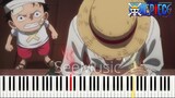 One Piece Episode 1030 OST - I Wanna Be Strong Piano Cover