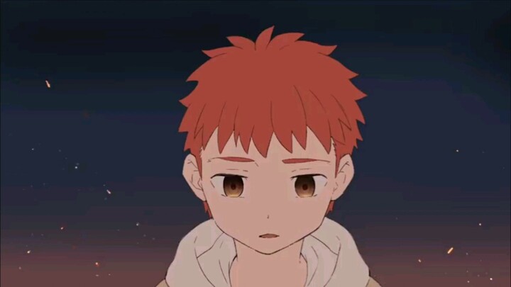 The changes in appearance of Shirou Emiya at various ages