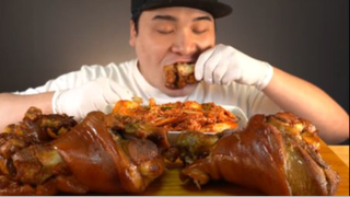 Thánh ăn hàn quốc mukbang ăn thịt mỡ siêu ngon béo ngậy #amthuc #monngon