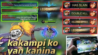 KAKAMPI KO KANINA, BINUGBOG KO NGAYON! 😂 | TOP GLOBAL FANNY | MLBB