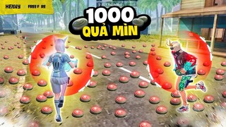 Đặt 1000 Quả Mìn Trong Tử Chiến Nổ Bay Team Địch | HEAVY Free Fire