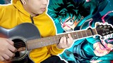 Peace Sign - My Hero Academia OP 2 Acoustic Guitar Instrumental | Onii-Chan