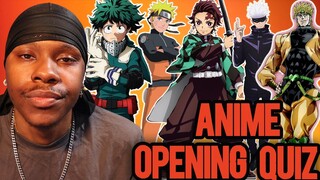 ANIME OPENING QUIZ - 80 OPENINGS [EASY] - Anime OP Quiz