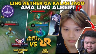 KALI INI COSPLAY LING ALBERT KALI !!! EMG UDAH BEDA LEVEL INI MAH - RRQ VS WAREHOUSE 3 AM GAME 2