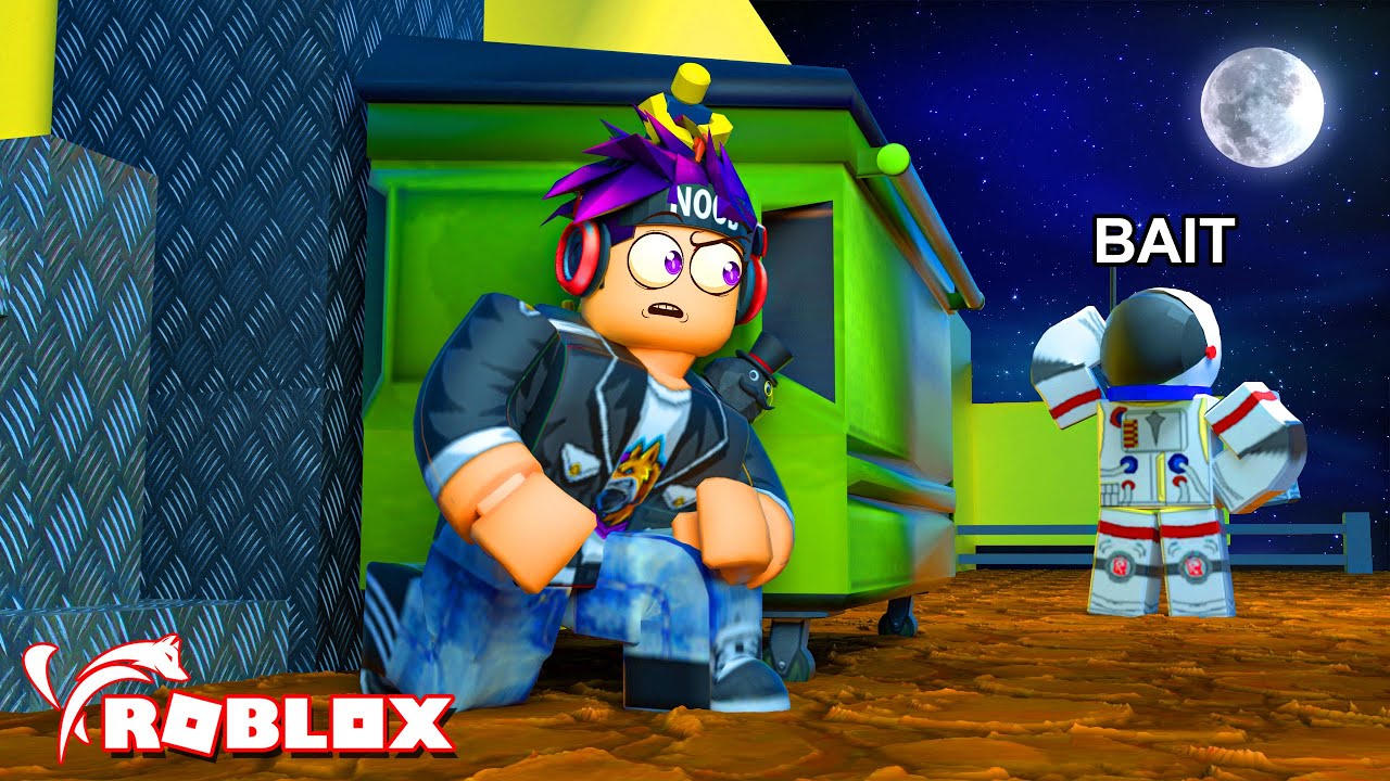 ROBLOX AMONG US... BUT MY FRIEND IS THE BAIT! - Bilibili
