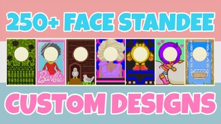 More 250+ Face Cutout Standee Custom Designs In Animal Crossing New Horizons (Camper, Shop, More)