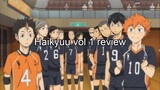 Haikyuu manga volume 1 review