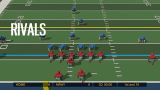 JIMMY GETS A TOUCHDOWN | PLAYING 'RIVALS' | INDIE GAME MADE IN UNITY