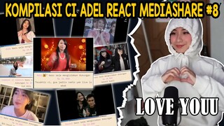 KOMPILASI REACT MEDIASHARE CI ADEL #8 - APAKAH HORROR NIGHT