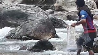 Cast net fishing in Nepal | himalayan trout fishing in Nepal | Cast netting |