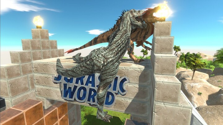 Jurassic World Tour went wrong! - Animal Revolt Battle Simulator