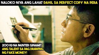 200 IQ Na PINTOR GINAMIT ANG TALENTO NIYA PARA GUMAWA NG PEKENG PERA DAHIL SA..|TAGALOG MOVIE RECAPS