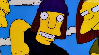 Maggie becomes a police officer and fights off a criminal gang - The Simpsons