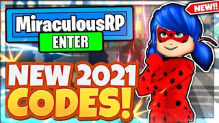 Roblox Miraculous RP All New Codes! 2021 September