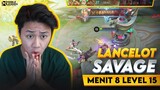 Lancelot Jeje Menit 8 Level 15 + Savage ! Full Mekanik + Pattern Farming - Mobile Legends
