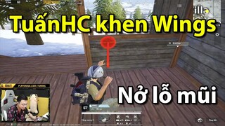 PUBG Mobile | Wings Được Anh Tuấn HC Khen Trong Custom Đến Lỗ Mũi Nở Hoa