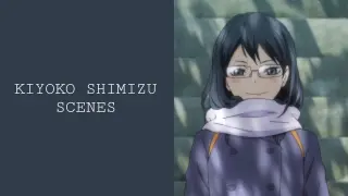 Kiyoko Shimizu Scenes Raw (season 4) || HD - 1080p