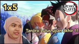 Kimetsu No Yaiba Season 1 Episode 5 - Reaction Indonesia