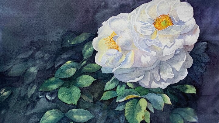 【Watercolor】The romance of a bouquet of flowers will never go out of style