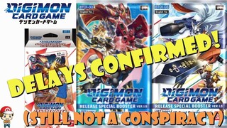 Digimon TCG Delays Confirmed! (Still Not a Conspiracy) (Digimon TCG News)