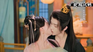 Famous scene: Let him go! A door separates them, kissing her neck! Li Fei