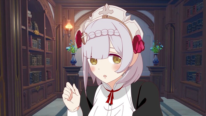 [Genshin Impact Theater/Noelle] How could you bear to take advantage of such a cute maid?