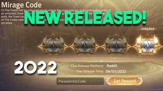 NEW RELEASE CODE 😱😱😱😱 - Mirage Code | Mobile Legends: Adventure