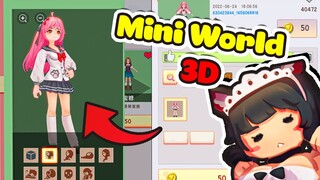 Nhân vật 3d Anime mới trong Mini World