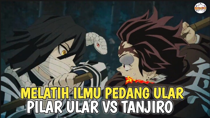 DUEL BADAS OBANAI IGURO VS TANJIRO KAMADO - DEMON SLAYER SEASON 4