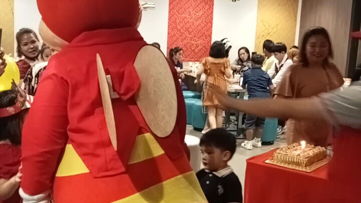 Asia Marteena's 7th birthday party @jollibee