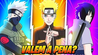 AS SKINS DO NARUTO VALEM A PENA? RANKING DE SKINS - FORTNITE