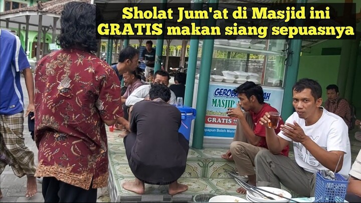 Sholat Jum'at di Masjid ini gratis makan siang sepuasnya | PCNU Boyolali