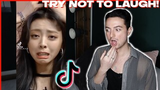 Reacting To Kpop TikToks Part Two *Try NOT To Laugh*