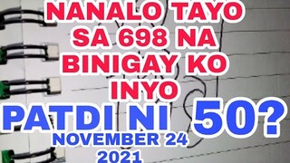 SWERTRES HEARING NOVEMBER 24 2021 I 2PM DRAW PANALONG BAGO