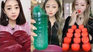 Thánh Ăn Đá Lạnh Như Ăn Kẹo Ngọt, Ăn Trái Cây Bộc Chocola - ASMR Ice Crunchy Eating sound#47