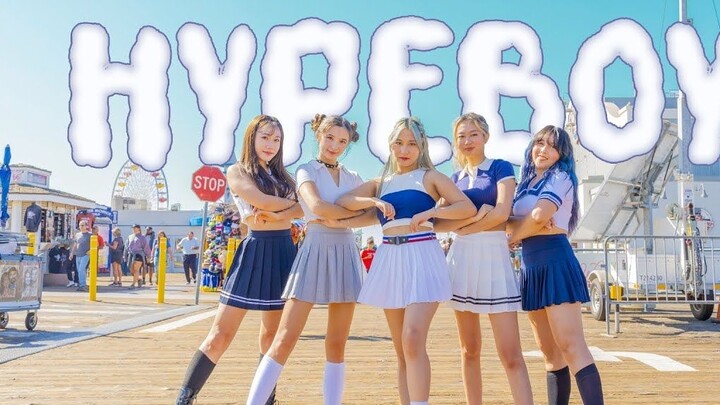 Hype Boy เต้นรำที่ท่าเรือ Los Angeles Tourist - NewJeans