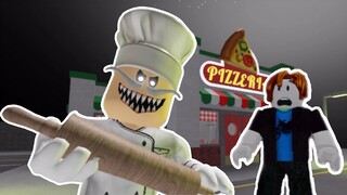 RESTORAN PIZZA PALING SERAM! | Escape Papa Pizza's Pizzeria! (Scary Obby)