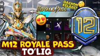 M12 ROYALE PASS BARCHA SKINLARI / 2 TA MIFIK / RP KEYSLAR / YANGI ULTIMATE SKIN