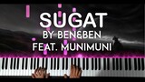 Sugat by Ben&Ben feat. Munimuni piano cover with lyrics [free sheet music]