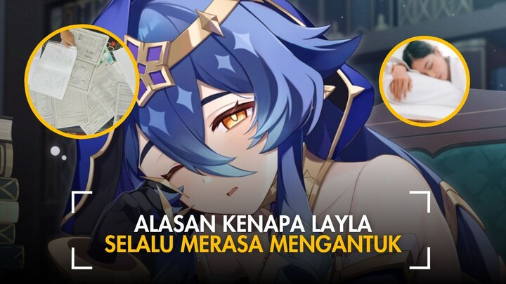 DIPAKSA KERJA RODI??? FAKTA MENARIK LAYLA GENSHIN IMPACT