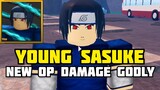 Young Sasuke The NEW OP GODLY DESTROYED Killua! RIP KILLUA!!! Ultimate Tower Defense Roblox