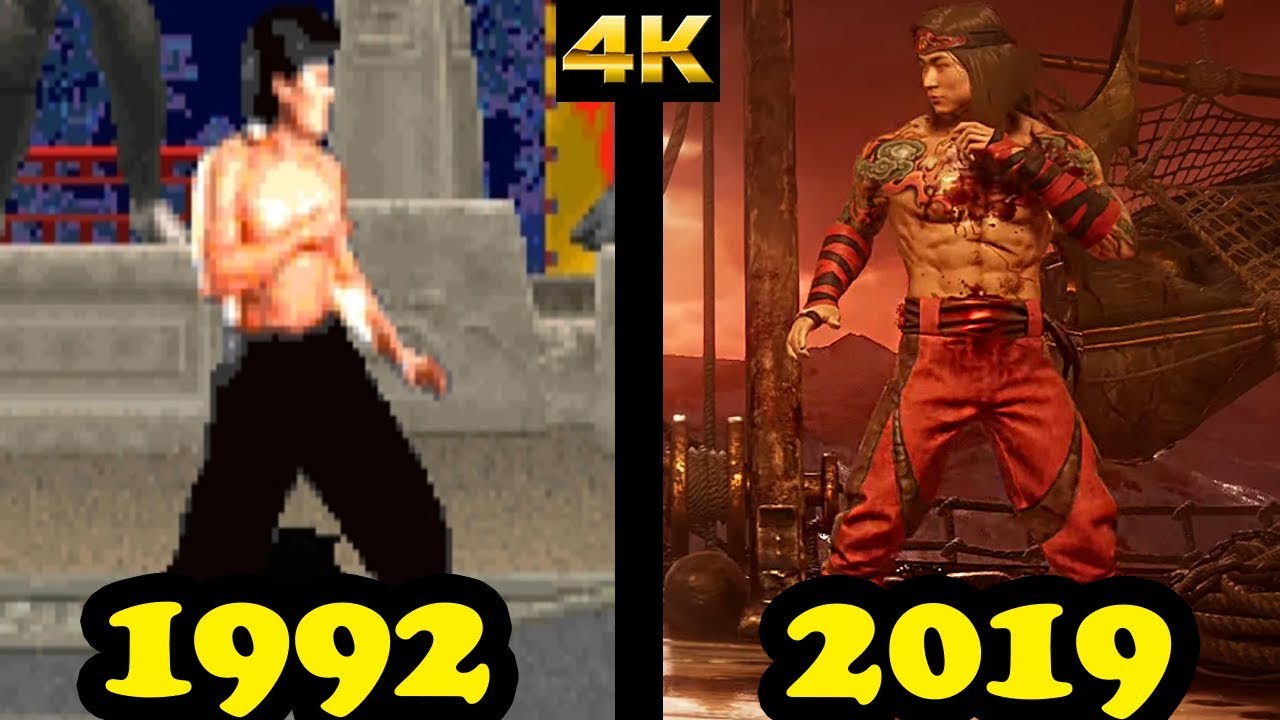 Evolution of Kano from Mortal Kombat (1992-2019) 