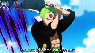 SPOILER OP 1077 LENGKAP - INSTING IBLIS ZORO BANGKIT!! KEMATIAN KARAKTER PENTING DI PULAU EGGHEAD